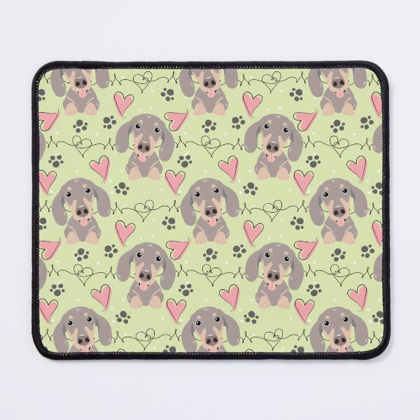Item preview, LOVE fawn isabella Tan Dachshund Sausage Dog designed and sold by Lulupainting.