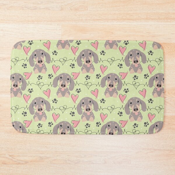 Item preview, LOVE fawn isabella Tan Dachshund Sausage Dog designed and sold by Lulupainting.