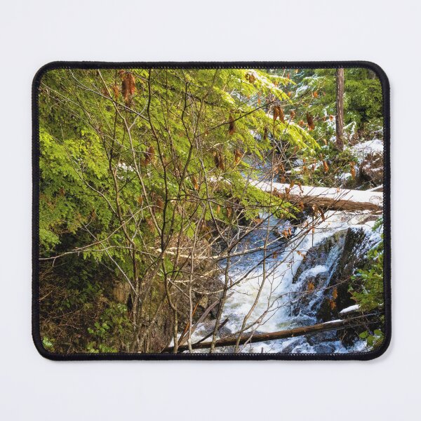 Item preview, River And Tree Branches. Comox Strathcona, British Columbia designed and sold by PureCanvas.