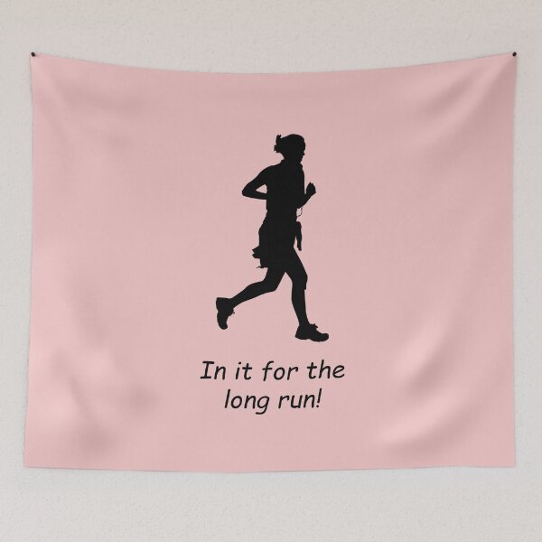 Item preview, Female Runner: "In it for the long run!" designed and sold by SomeGuyLou.