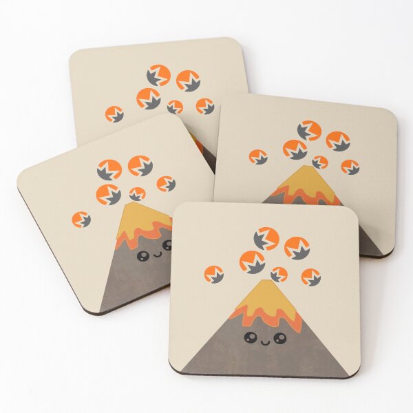 Item preview, Monero coin Vulcano  designed and sold by Crypmetal.