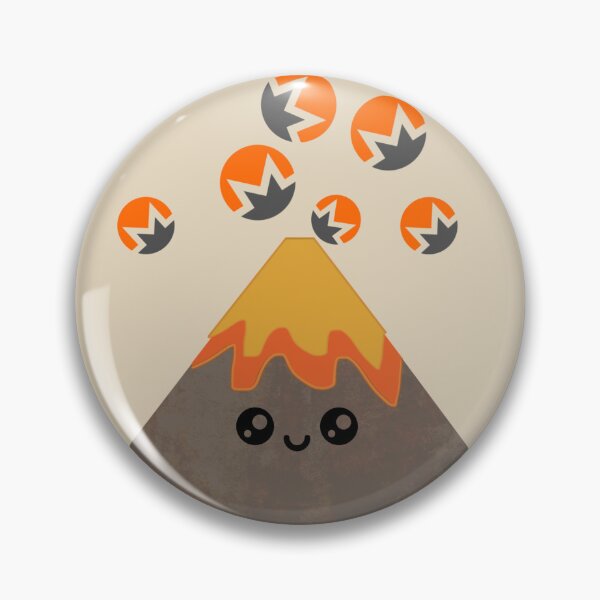 Item preview, Monero coin Vulcano  designed and sold by Crypmetal.