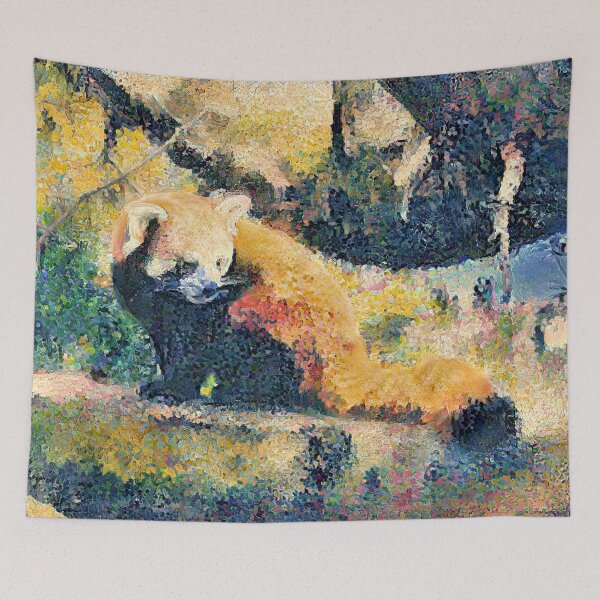 Item preview, Red Panda at the Lake District Wildlife Park, Bassenthwaite, Cumbria designed and sold by LymphomaLass.