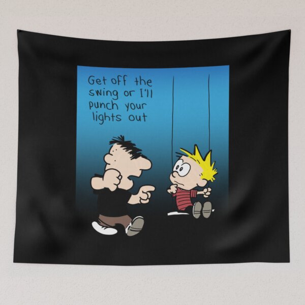 Item preview, Print Calvin And Hobbes American Comic Gift Fan designed and sold by KarlieMurphy.