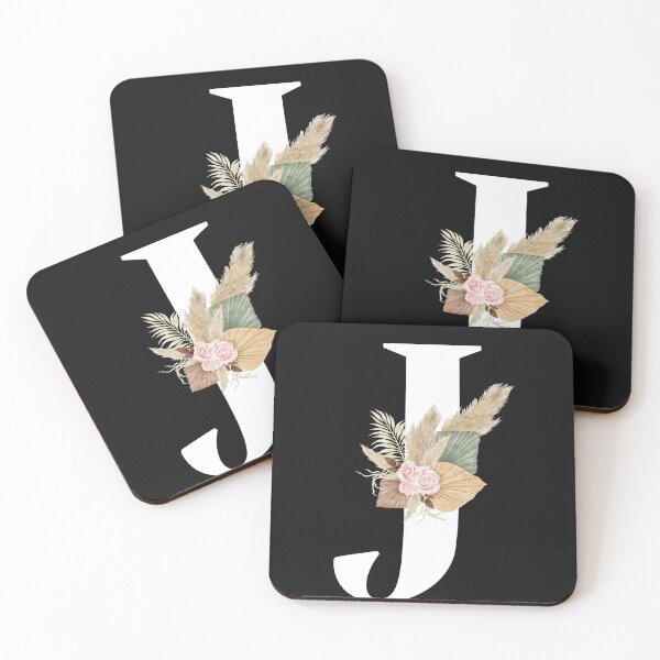 Item preview, letter j floral designed and sold by LU NA.