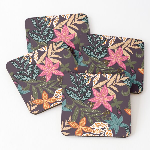 Item preview, Tropical Floral Seamless Pattern designed and sold by ClariseDesigns.