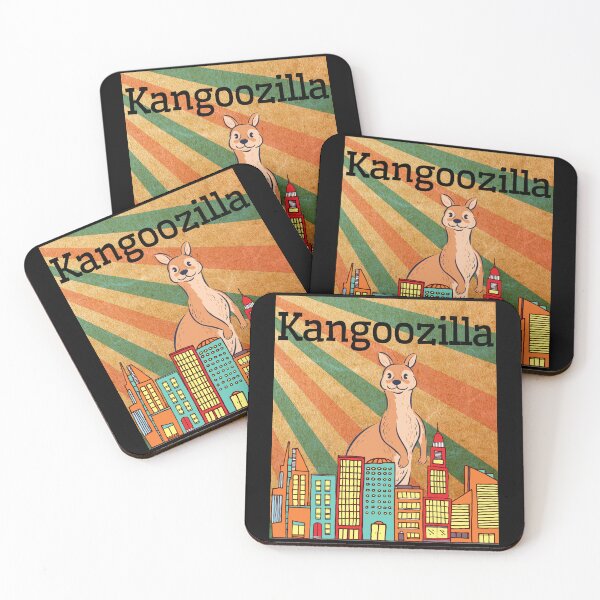 Item preview, Funny Australian Kangaroo - Kangoozilla designed and sold by Diamaber.