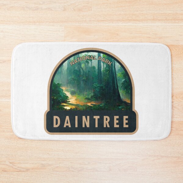 Item preview, Daintree National Park Australia Badge designed and sold by KrisSidDesigns.