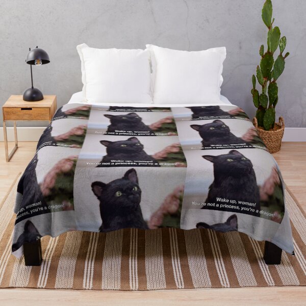 Item preview, Salem the Cat - “Wake up Woman!”  designed and sold by R-uby.