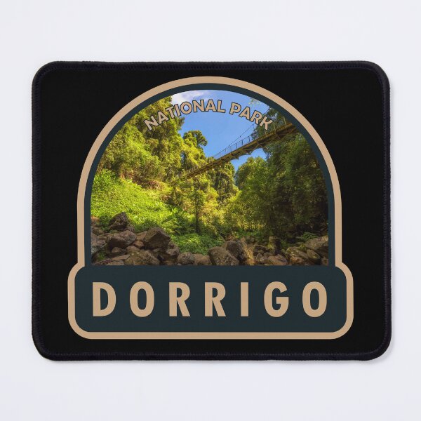 Item preview, Dorrigo National Park Australia Badge designed and sold by KrisSidDesigns.