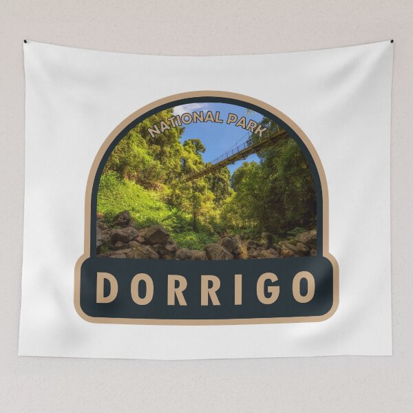 Item preview, Dorrigo National Park Australia Badge designed and sold by KrisSidDesigns.