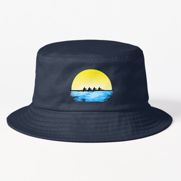 Item preview, Rowing, Crew, Quad Rowing team on water and sunset designed and sold by claudiasartwork.