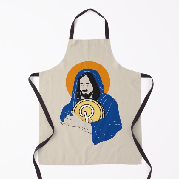 Item preview, Jesus loves Crypto Polkadot DOT designed and sold by Crypmetal.