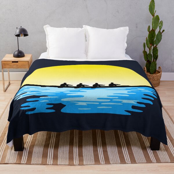 Artikelvorschau, Rudern, Ruderboot, Wasser und Sonnenuntergang entworfen und verkauft von claudiasartwork.