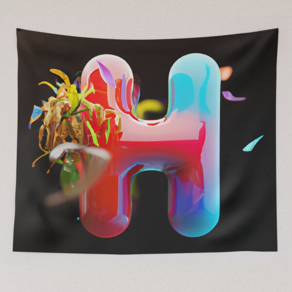 Item preview, An Amazing Letter H. designed and sold by WhiteCatGallery.