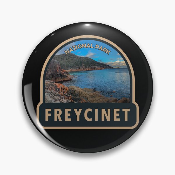 Item preview, Freycinet National Park Australia Badge designed and sold by KrisSidDesigns.