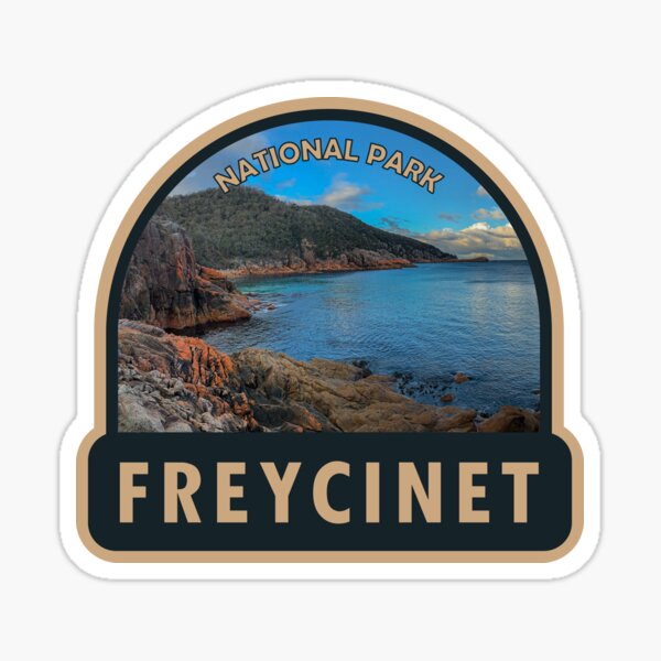 Item preview, Freycinet National Park Australia Badge designed and sold by KrisSidDesigns.