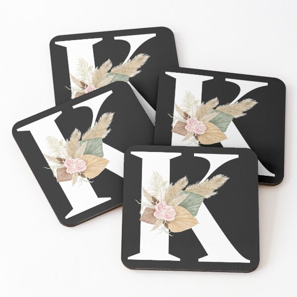 Item preview, letter k floral designed and sold by LU NA.