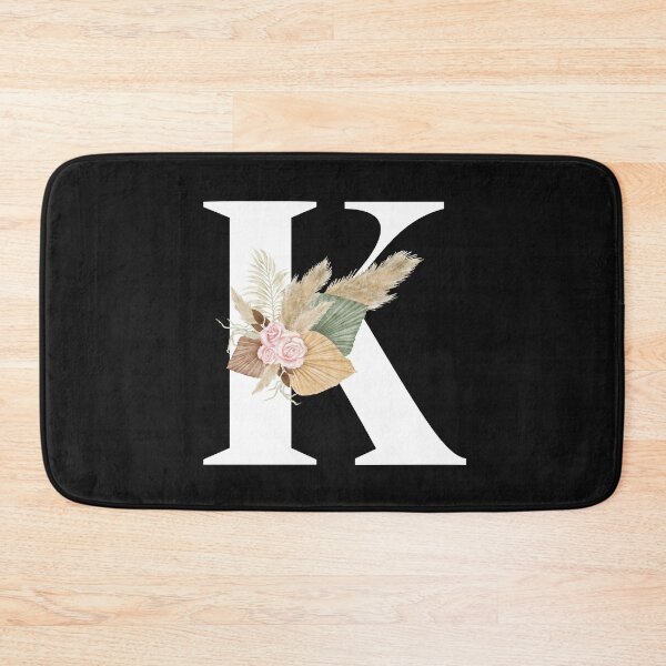 Item preview, letter k floral designed and sold by LU NA.
