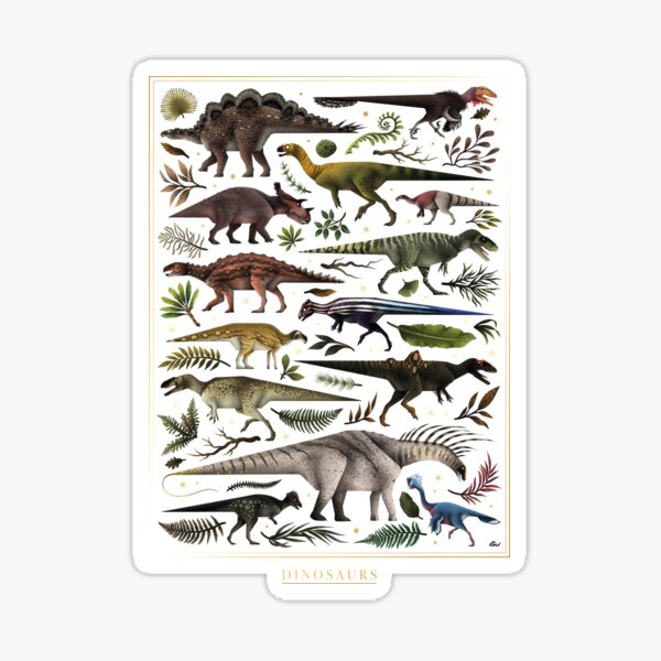 Item preview, Dinosaurs IV designed and sold by Emily Higgs.