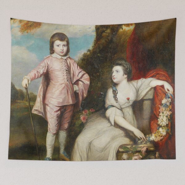 Item preview, George Capel, Viscount Malden (1757–1839), and Lady Elizabeth Capel (1755–1834 designed and sold by Vintage Designs +.