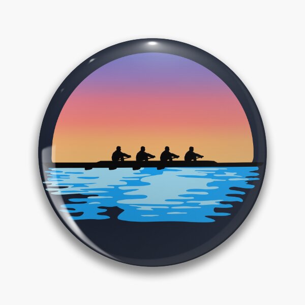 Artikelvorschau, Rudern, Ruderboot, Wasser und Sonnenuntergang entworfen und verkauft von claudiasartwork.
