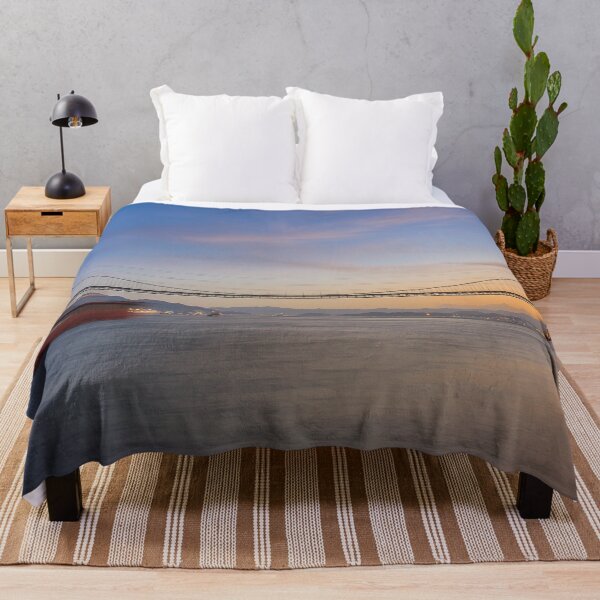 Item preview, Enjoying sunset with Kanmon Bridge at Kanmon Straits designed and sold by AvonPerception.