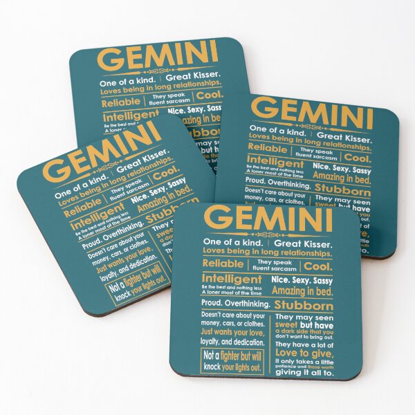 Item preview, Funny Gemini Zodiac Sign Horoscope Birthday   designed and sold by BobbyMartiArt.