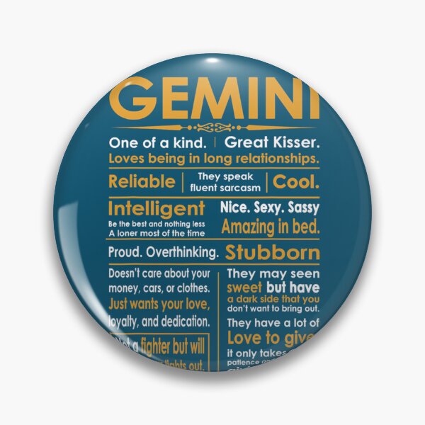 Item preview, Funny Gemini Zodiac Sign Horoscope Birthday   designed and sold by BobbyMartiArt.