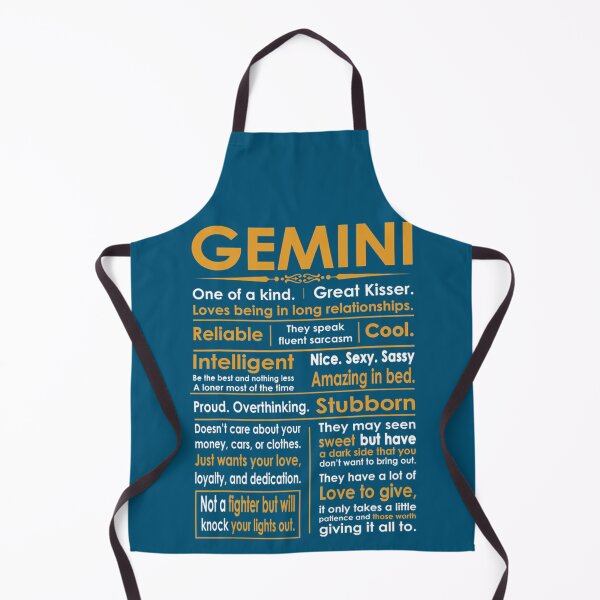 Item preview, Funny Gemini Zodiac Sign Horoscope Birthday designed and sold by BobbyMartiArt.