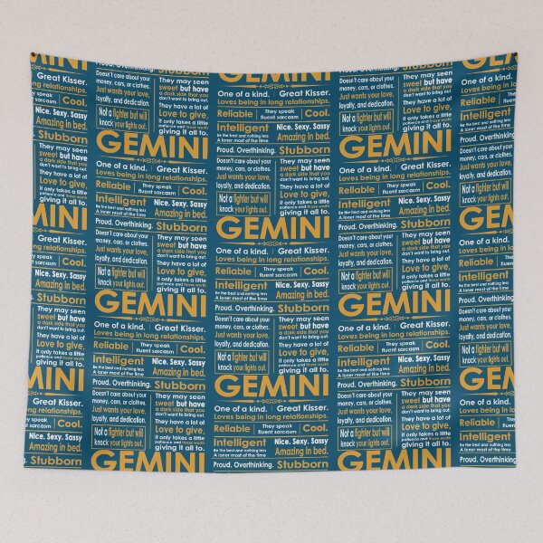 Item preview, Funny Gemini Zodiac Sign Horoscope Birthday   designed and sold by BobbyMartiArt.