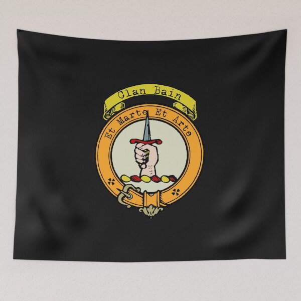Item preview, Clan Bain Scottish Clan Surname crest designed and sold by BagTown Clans.
