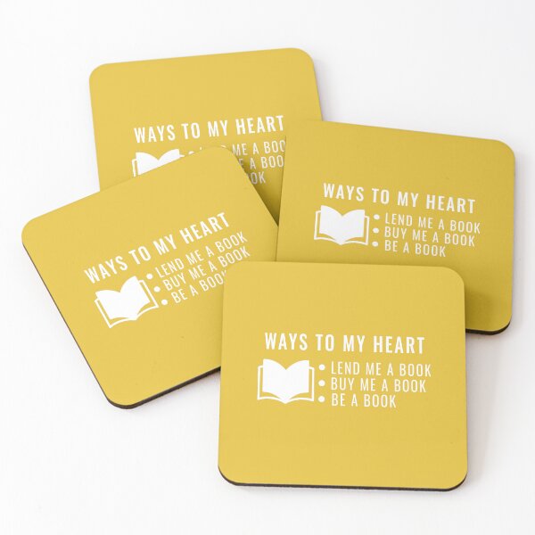 Item preview, WAYS TO THE HEART OF A BOOKWORM designed and sold by The Bookworm Store.