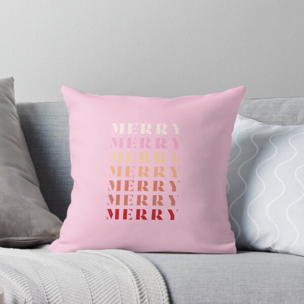 Item preview, Merry Christmas, Pink Christmas Art, Holiday Season Decor, Modern Art, Colorful designed and sold by Magic Love Art Print.