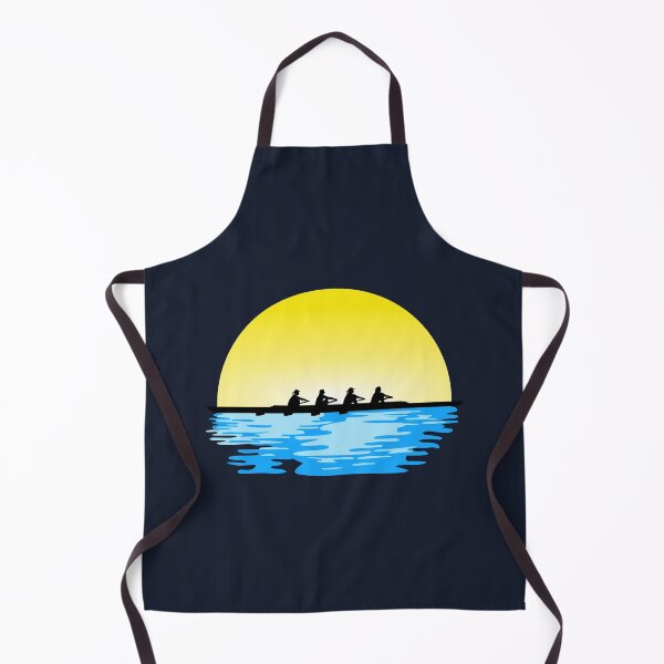 Item preview, Rowing, Crew, Woman Quad Rowing team on water and sunset designed and sold by claudiasartwork.