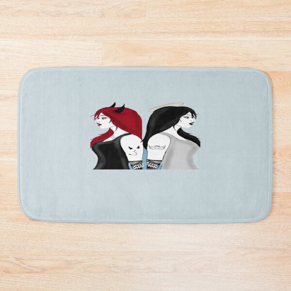 Item preview, Different girl twins   designed and sold by BobbyMartiArt.