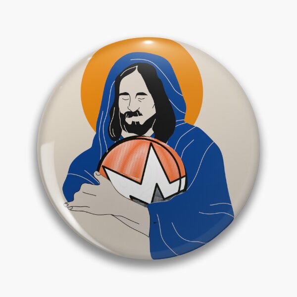 Item preview, Jesus loves Crypto Monero XMR designed and sold by Crypmetal.