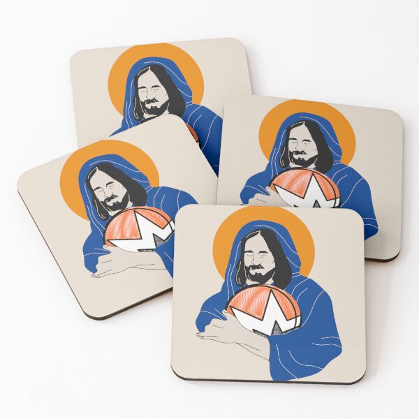 Item preview, Jesus loves Crypto Monero XMR designed and sold by Crypmetal.