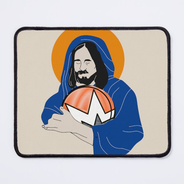 Item preview, Jesus loves Crypto Monero XMR designed and sold by Crypmetal.