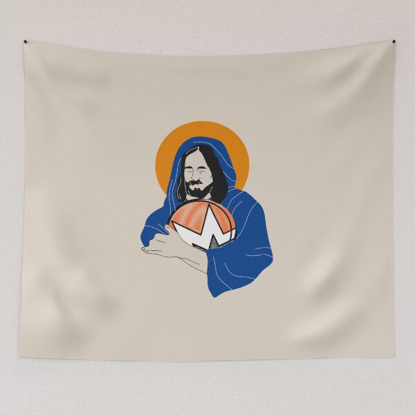 Item preview, Jesus loves Crypto Monero XMR designed and sold by Crypmetal.