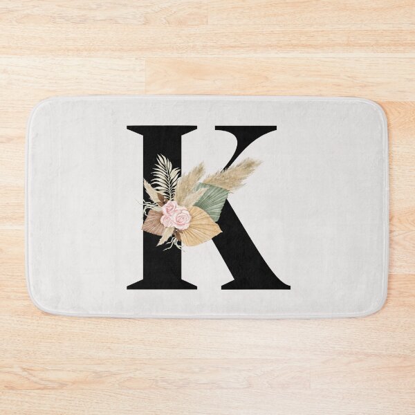 Item preview, letter k floral designed and sold by LU NA.