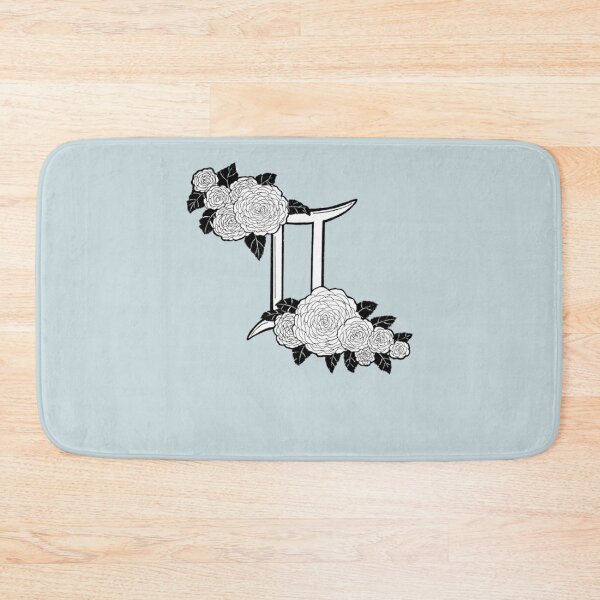 Item preview, Floral Gemini Astrological Sign Illustration   designed and sold by BobbyMartiArt.