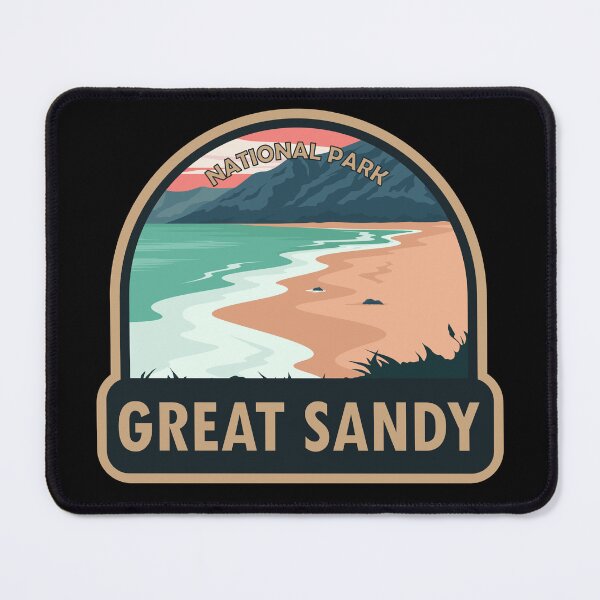 Item preview, Great Sandy National Park Australia Badge designed and sold by KrisSidDesigns.