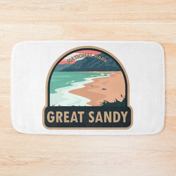 Item preview, Great Sandy National Park Australia Badge designed and sold by KrisSidDesigns.