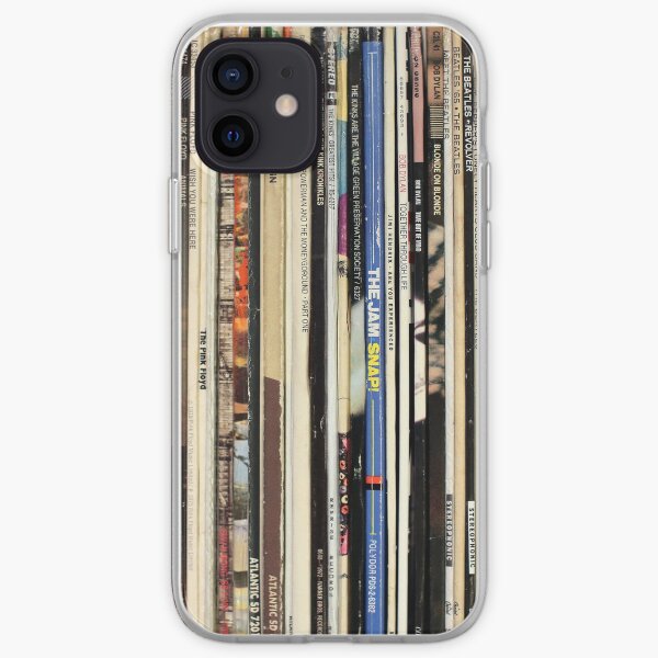 Classic Rock Vinyl Records iPhone Soft Case