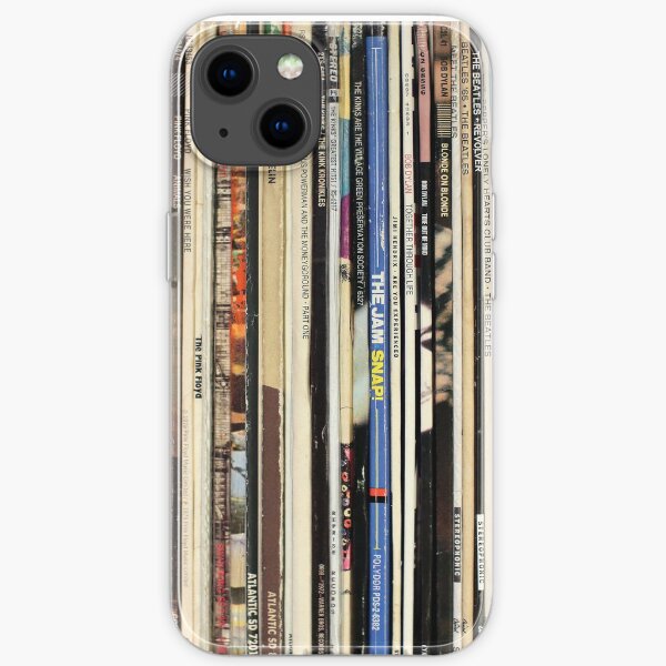 Klassische Rock-Schallplatten iPhone Flexible Hülle