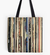 Classic Rock Vinyl Records Tote Bag