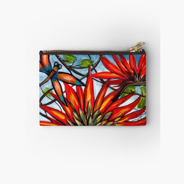Item preview, Flame Tree & Dragonfly by Sheridon Rayment designed and sold by Sheridon Rayment.