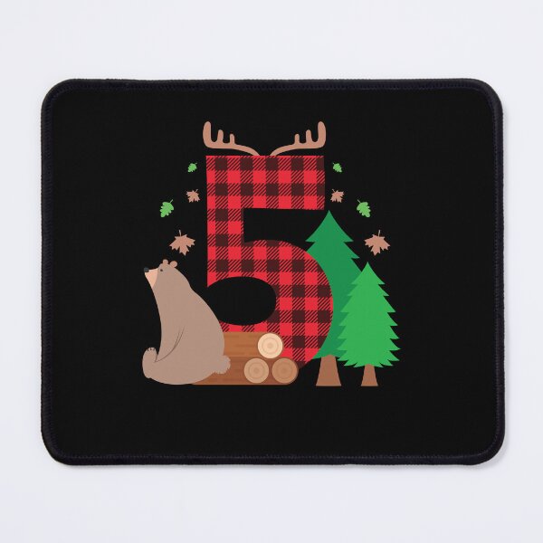 Item preview, Lumberjack Birthday 5 Year Old designed and sold by jaygo.