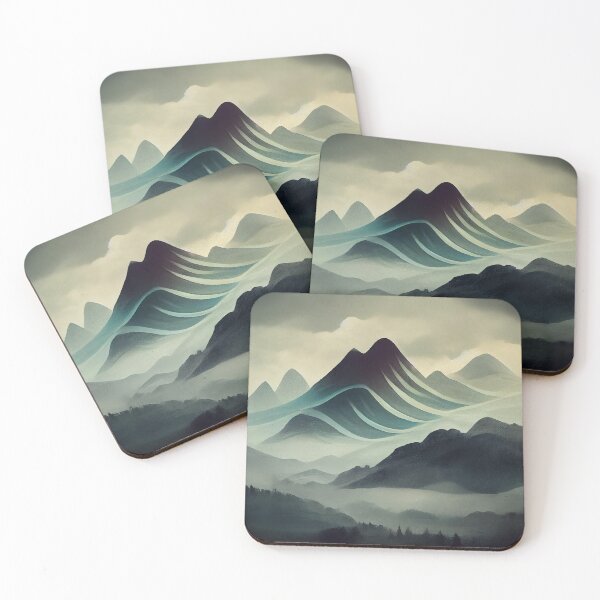 Item preview, Misty Mountains - 4 designed and sold by MrVPhotography.